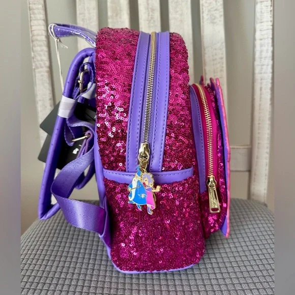 Loungefly Disney UK EXCLUSIVE Madam Mim Lenticular Mini Backpack